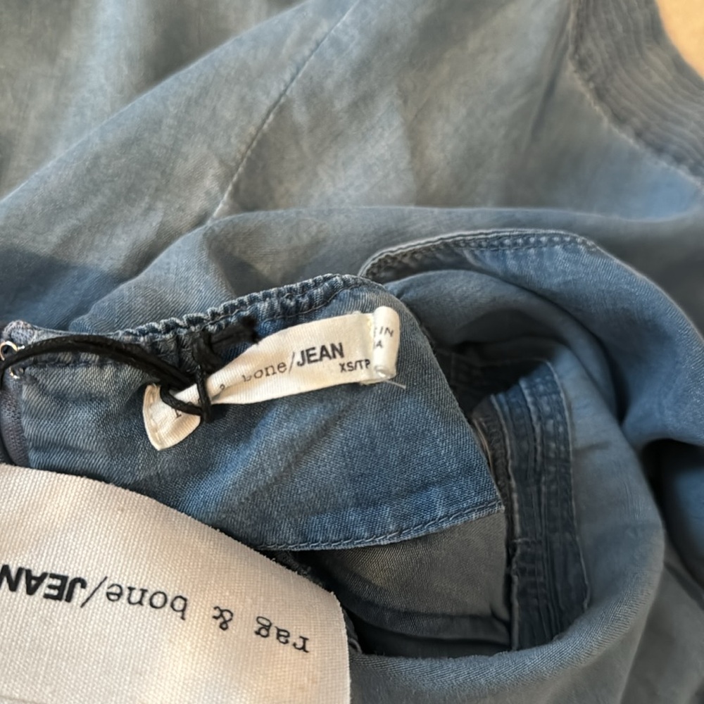 rag & bone Indigo Mojave Romper NWT - Picture 4 of 8